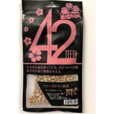 Pet Pack 42 Whole fermented soybeans Freeze-dry 脫水納豆50g 